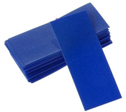 YUXITA 100 Pcs Battery Shrink Film Flat Width PVC Heat Shrink Tube Sleeve Assorted Battery Wrap for 18650