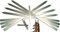 BBQ Barbecue Professional Steel Skewers L-60cm x W2.5cm for Turkish Adana, Persian Koobideh, Brazilian Tandoori Kabab (Pack of 5pcs) (Not Suitable for Oven)