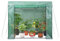 ISOISL Gewächshaus Foliengewächshaus Tomatengewächshaus aus Stahl mit 140g/㎡ PE-Plane Pflanzenhaus für Gemüse, Blumen, Pflanzen, 200*80*170CM, Grün