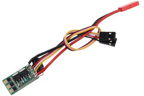 TOYANDONA 15a Contrôleur De Vitesse Esc sans Balais avec Bec pour Véhicule Utilitaire Rc Contrôleur De Moteur Variateur Électrique Carte Fixation Chenille