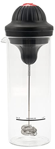 Hklshyd Milk Frother Electric Foamer Coffee Foam Maker Mixer Battery Milk Frother Jug Cup