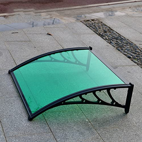 Vordach für den Außenbereich, Terrasse, Markisen, Haustür, Vordach, wasserdicht, grün, gewölbt, Gartenmarkise, moderne Terrassenmarkise, Fensterüberdachung für Balkon, Geschäft, Café