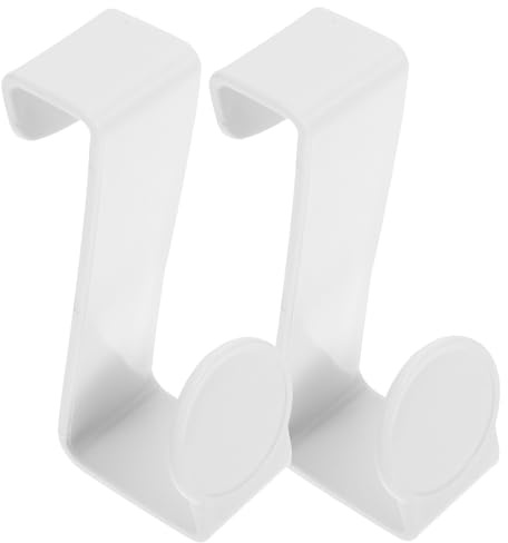 WHAMVOX 2 Pezzi Ganci Multiuso per Sedile Wc Design per Bagno e Cucina Supporto Robusto per Asciugamani e Oggetti Leggeri