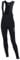 Airtracks Herren Winter Thermo Fahrradhose Lang mit Trägern Pro Trägerhose Fahrrad Hose Radhose Radlerhose Gepolstert Warm - schwarz - XL