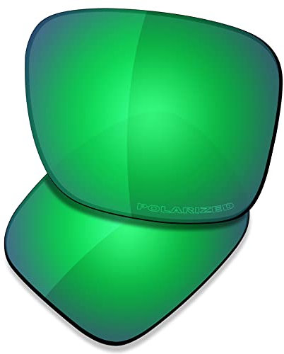 Saucer Premium Ersatzgläser für Oakley Holbrook XL OO9417 Sonnenbrillen High Defense - Jade Green Polarisiert