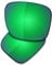 Saucer Premium Ersatzgläser für Oakley Holbrook XL OO9417 Sonnenbrillen High Defense - Jade Green Polarisiert