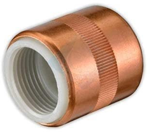 DOJA Barcelona | Manguito Electrolitico Termo | Pack 2 | Hembra - Hembra | 1/2 | Manguito Antielectrolisis Roscado para Latiguillo | Valvula Manguito Electrolisis Agua Fontaneria | Evita Corrosión