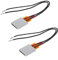 Bestol 2pcs PTC Heating Element 5W-50W AC DC 24V 70 Degree consistant Temperature Ceramic Thermostatic