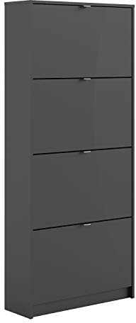 Furniture To Go Shoe cabinet w. 4 tilting doors and 2 layers