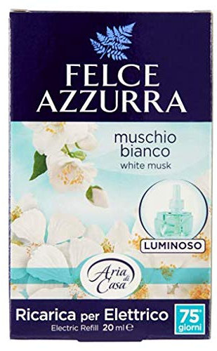 Felce Azzurra Aria Casa weißes Moos refil Raumerfrischer Lufterfrischer aufladen für Diffusor 20ml