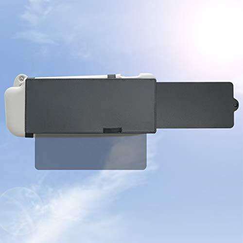 TFY Car Visor Sunshade Extender Sonnenblende mit einem durchsichtigen Teil nach unten