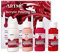 Artme Kit de Pintura Acrílica para Verter - Incluye 4 Acrílicos Fluidos (60ml), 1 Lienzo (20x20cm) - Ideal para Principiantes, Hobby, Artistas y Regalo (Cuarzo Rosa)