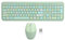 Highperformance Plug and Play Wireless Keyboard Mouse Combos 110 Keys 2.4GHz Chip for Office Household Computer Accessory(Green)