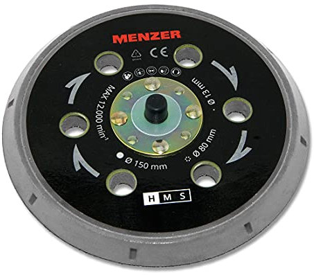 MENZER Plateau de Ponçage à Perforations Multiples 150 mm Hard pour MENZER ETS 150