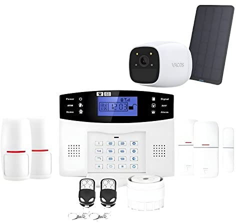 Kit Alarme sans Fil GSM pour Appartement avec caméra sur Panneau Solaire lifebox Evolution kit connecté 2