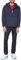 Tommy Hilfiger Veste Taslan Popover légère rétro Coupe-Vent, Bleu Marine, S Homme