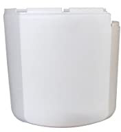 Gecasa Bocchettone Ghiera e Sacca Completa per Aspirapolvere Folletto Vorwerk vk122 (Calotta Inferiore)