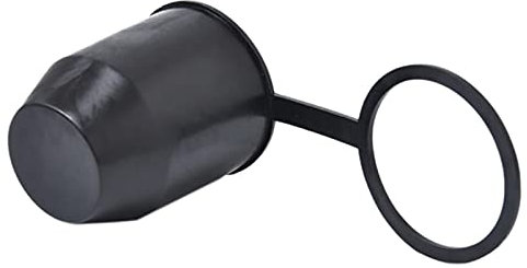 ZAYRAY Boule de Barre de Remorquage Noire Capuchon de Protection Type Enfichable pour Attelage Voiture Capuchon de Protection de Remorque de Boule Remorquage EIG88 Adapté pour Remorque RV