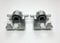 2 x Bremssattel hinten rechts & links kompatibel mit Jeep Wrangler JK 2007-2018 BBC/JK/003A