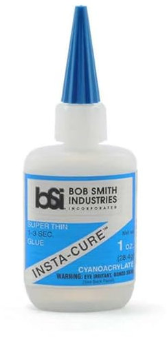 Bob Smith Industries Insta-Cure Super Thin Adhesive Glue CA (1oz) - BSI102
