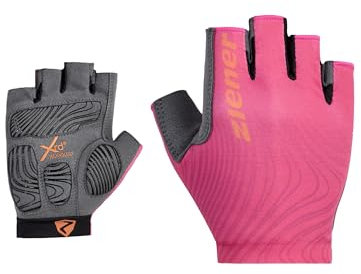 Ziener Herren Clem Fahrrad/Mountainbike/Radsport-Handschuhe | Kurzfinger - atmungsaktiv,dämpfend, Bubblegum, 8,5