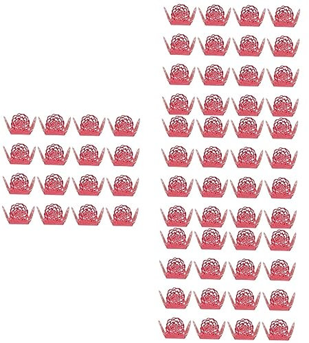 DECHOUS 4sets Luxus Papier Trüffel Wrapper Liner Für Muffin Liner Dessert Verpackung 50 Stücke * 4