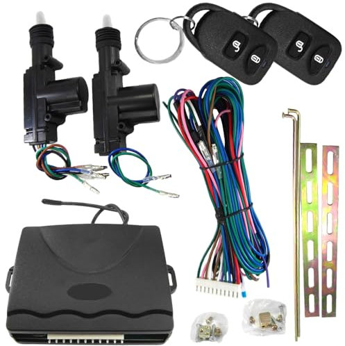 KACEPAR Dispositivo antifurto con blocco centralizzato per camion, kit di sicurezza per auto, immobilizzatore per chiusura centralizzata, adatto per auto da 24 V