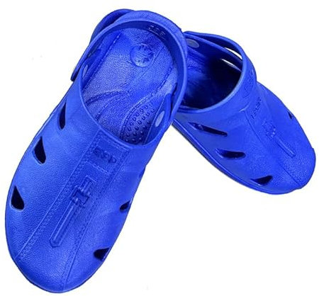 DIWANGQIANG Antistatische Hausschuhe, ESD-sichere, leitfähige Hausschuhe, bietet Erdungserdung für statische Kontrolle, Unisex, Blau, 9 Women/10 Men