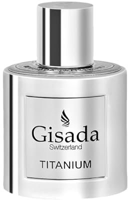 Gisada - Titanium | 100ml | Eau de Parfum | für Herren | für Frauen | Unisex | würzig, lebendiger, frischer und kraftvoller Duft