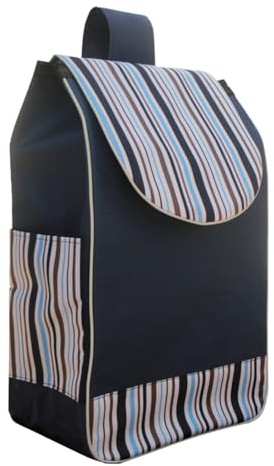 Wansiman Ersatztasche FüR Einkaufswagen Trolley,Ersatztasche FüR Backup Einkaufswagen,Faltbare Ersatztasche FüR Trolley,GroßE KapazitäT,ZusäTzlicher Stauraum,FüR Replacement Einkaufstrolley