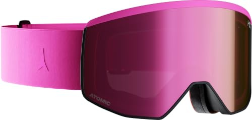 ATOMIC FOUR PRO L HD Skibrille I Mittelgroße Ski- & Snowboardbrille mit HD Scheibentechnologie für klare Sicht I Damen- & Herren-Ski-Brille mit Live Fit Rahmen für individuelle Passform