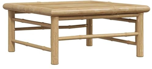 Tiydary Fauteuil Relax,Chaise de Massage Assis amma Table de Jardin 65x65x30 cm Bambou
