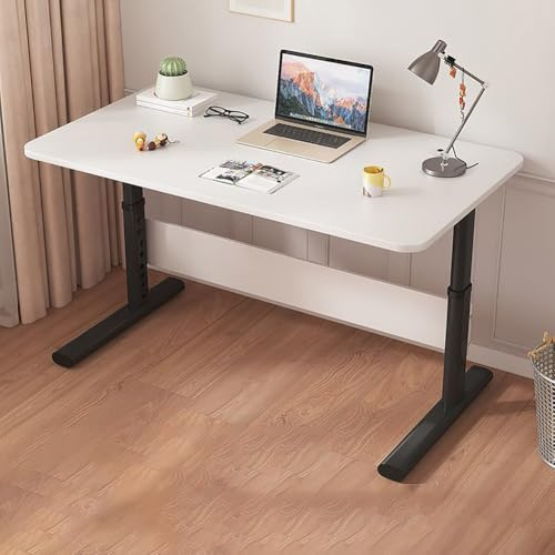Höhenverstellbarer Stehpult, Sitz-Steh-Arbeitsplatz, Computertisch für Zuhause und Büro, 80 x 60 cm, Gelenkbrett-Design, ergonomischer Schreibtisch für verbesserte Produktivität
