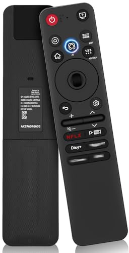 AI Magic Fernbedienung für LG Smart TV – Ersatzsteuerung für LG WebOS TV 2019-2025, OLED, QNED, UHD, LED, LCD, 4K und 8K, Kompatibel mit AN MR25GA/MR24GA/MR23GA/MR22GA/MR21GA/MR20GA (AKB76046603)