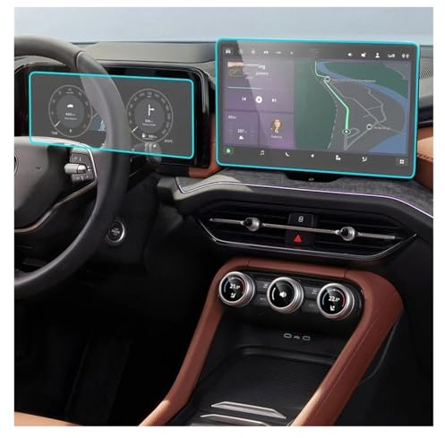 Vetro Temperato Pellicola Display Per Skoda Per Kodiaq 2024 13 Pollici TPU Pellicola Protettiva Schermo GPS Navigazione 10 Pollici Cruscotto Strumento Virtual Cockpit