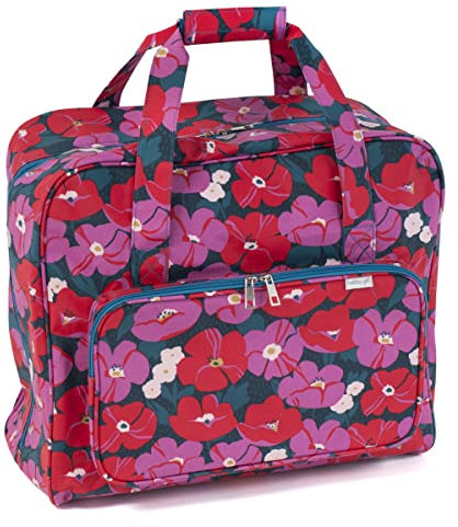 Hobby Gift Sewing Machine Travel Carry Storage Bag, Modern Floral