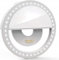 Retoo Anillo de luz para Selfie para teléfono móvil con 3 Colores Ajustables y 36 LED, Anillo de luz Recargable por USB, Anillo de luz para Maquillaje, vídeo de Youtube e Instagram