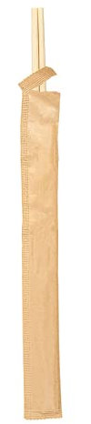 García de Pou - 100 unidades - Palillos Chinos Enfundados Kraft 20 Cm Natural Bambú