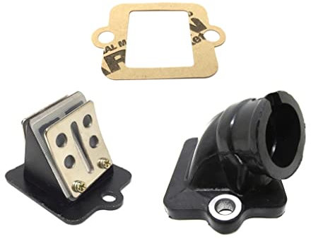 Tuning Ansaugstutzen Membranblock Dichtung Set passend für Piaggio Sfera TPH NRG, Vespa ET2 LX LXV S, Gilera Runner, 2-Takt 50 ccm