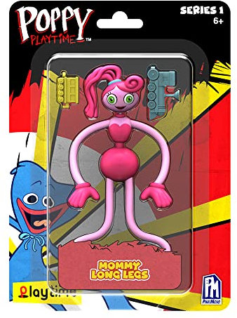 Poppy Playtime - Mommy Long Legs Action Figure (5 Posable Figure, Serie 1) [Licenza ufficiale]
