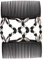 Muzrunq Perles Cheveux Peignes Magiques Extensible Double Peigne Pinces à Cheveux Perles Peigne Peigne Magique Peigne de Poils à Double Rang