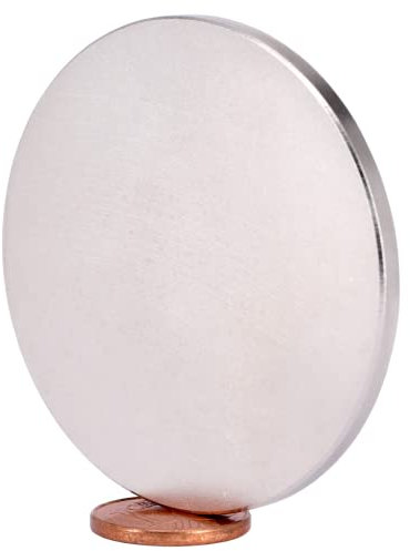 Neodym Magnet N52 Scheibe - Super Starke Magnetscheibe 50mm Durchmesser - 50x3mm Runde Neodym Magnete Sehr Stark Scheiben Rund Flach 22KG