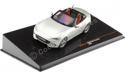 Ixo Modellauto Mazda MX-5 Roadster 2019, 1:43, Metall & Kunststoff, für Kinder & Auto-Enthusiasten, unisex