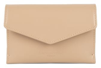 Lancaster | Paris PM - Porte-Cartes Cuir de Vachette Lisse Beige foncé
