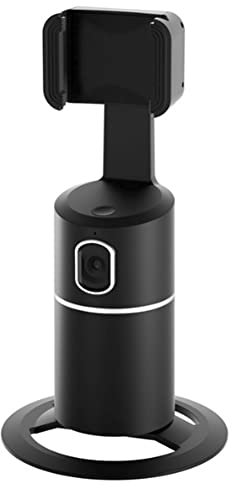 Kliplinc Auto Face Tracking Treppiede 360 ¡ã AI Rotation Gimbal Stabilizzatore per cellulare Smartphone Supporto per Vlog Live (nero)