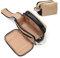 Trousse de Toilette pour Femme Homme, Portable Trousse de Toilette Multifonction, Trousse Toilette Voyage, Sac Cosmétique Organisateu, Imperméable Trousse de Rasage (Kaki&Noir)
