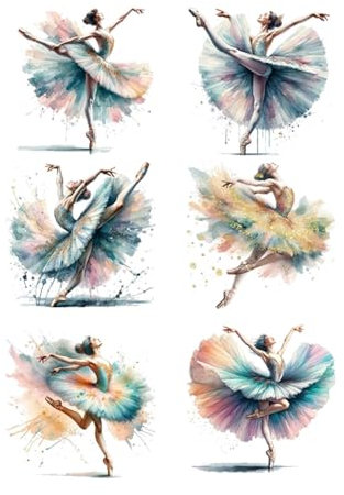 Ballett Wanddekoration für Mädchenzimmer