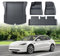 ECOZEN Fußmatten für Tesla Model 3 2024-2025, Allwetter Fußmatten, Kofferraummatten, 3D wasserdichte Gummifußmatten Set für Tesla Model 3 Zubehör