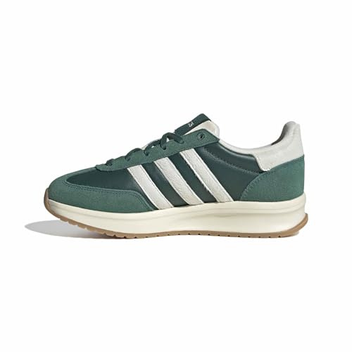 adidas Womens Run 70s 2.0, Collegiate Green/Cream White/Gum, 9.5 UK
