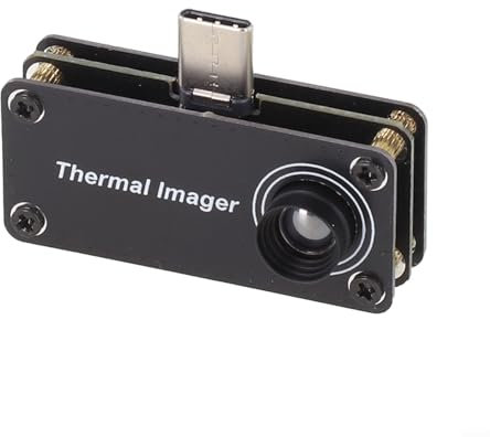Caméra thermique pour smartphones Android, résolution infrarouge 32 x 32, mini caméra d'imagerie thermique infrarouge, USB-C Caméra infrarouge Imageur thermique
